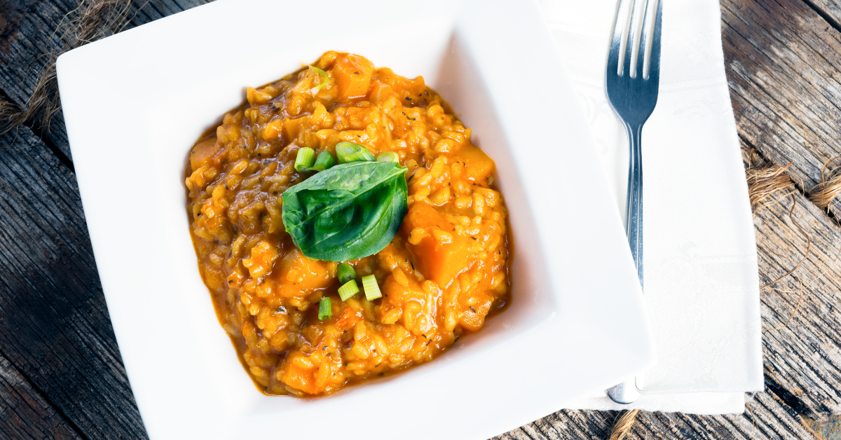 Roasted Butternut Squash Risotto